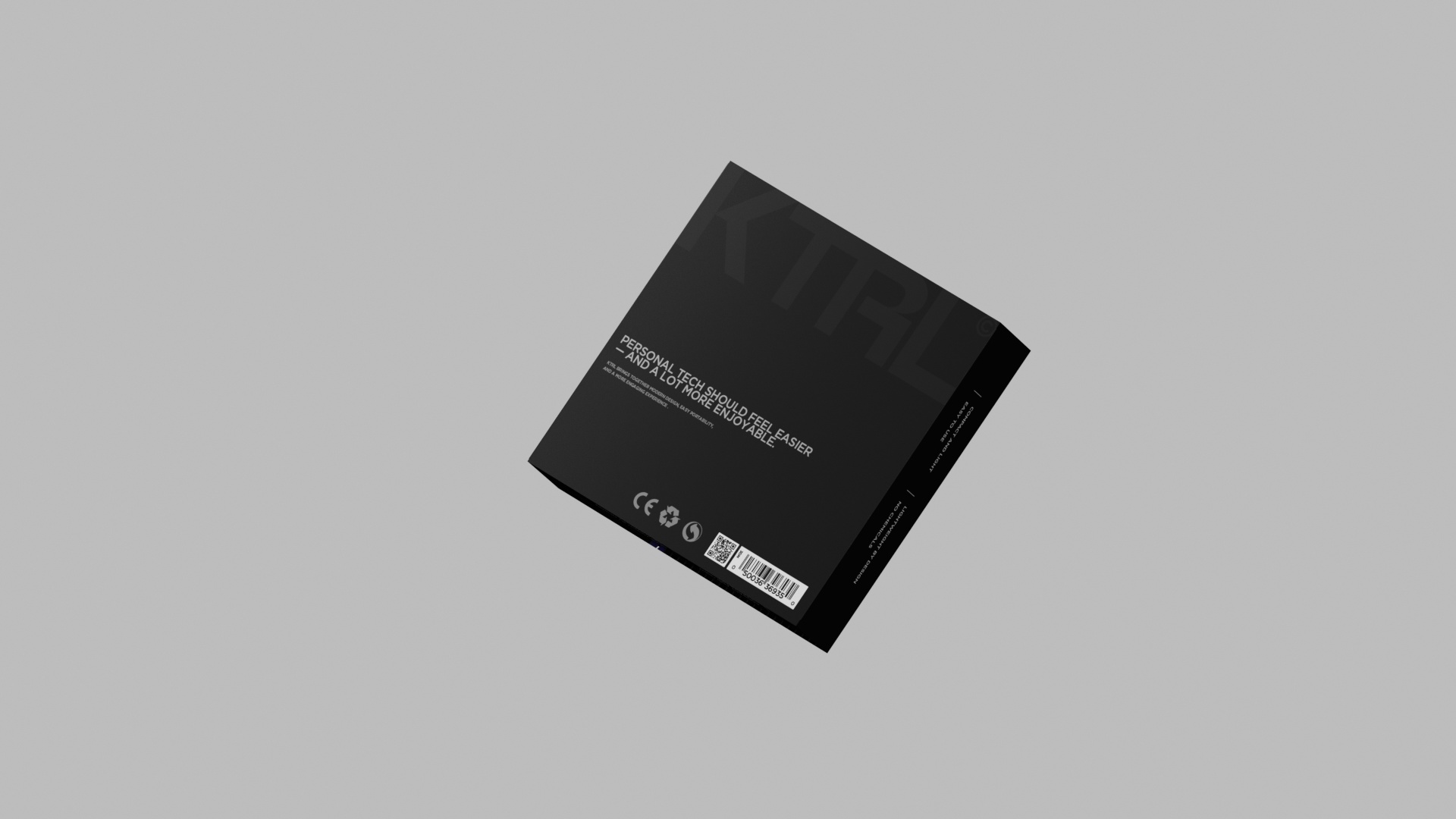 KTRL box, quiet detail
