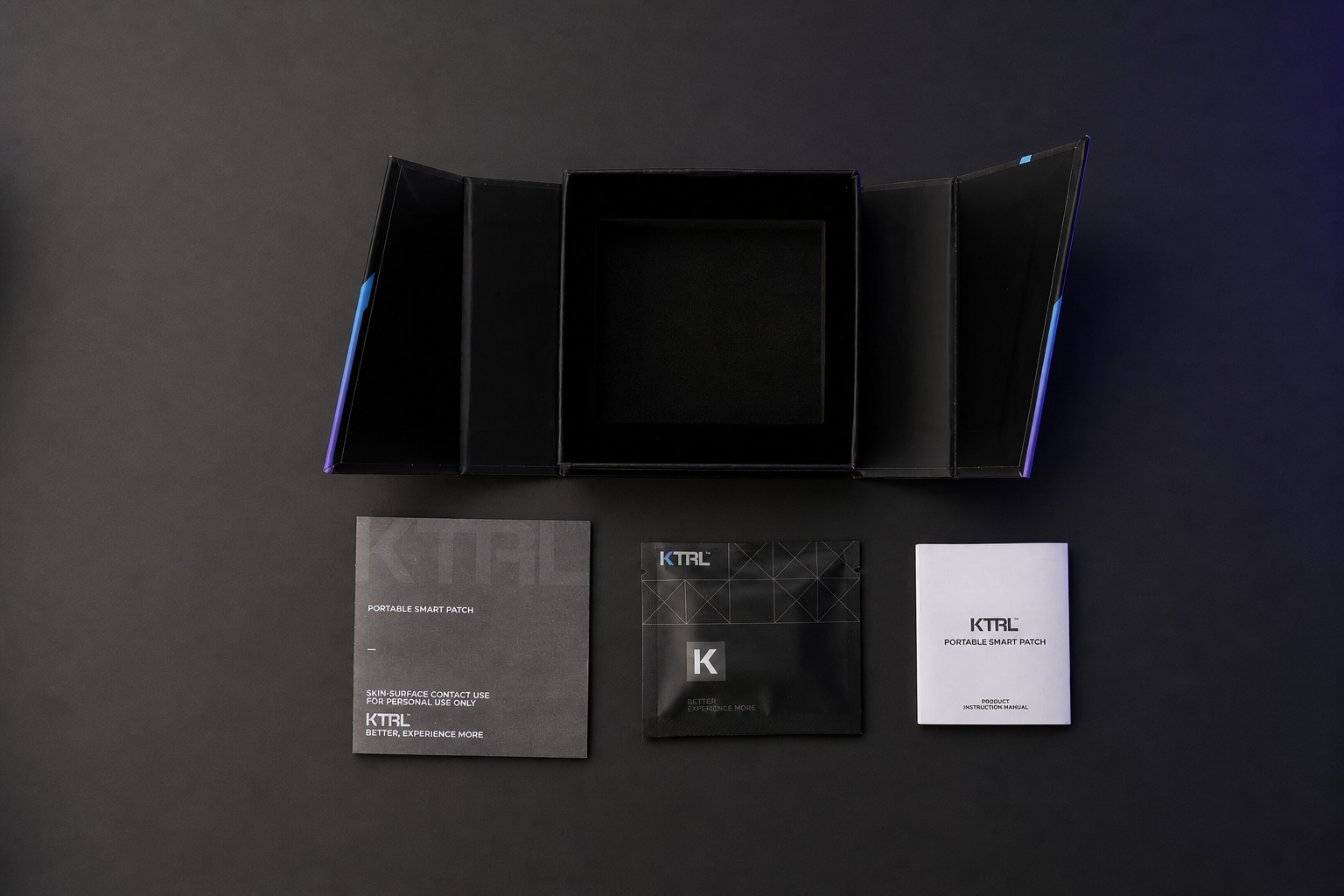 KTRL single-use smart patch, product detail